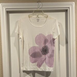 J. Crew Classic White T-Shirt size small like new